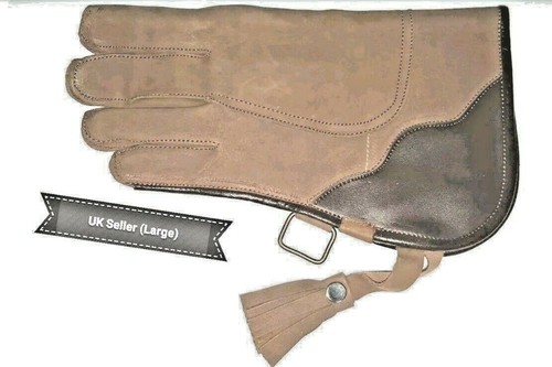 Falconry glove double skinned - double,