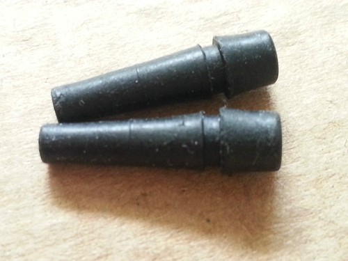 Pair vintage rubber - pair, wiper