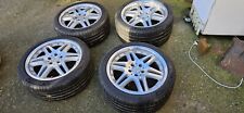 Genuine Mercedes Brabus monoblock VI ronal 18" 2 piece split rim alloy wheels