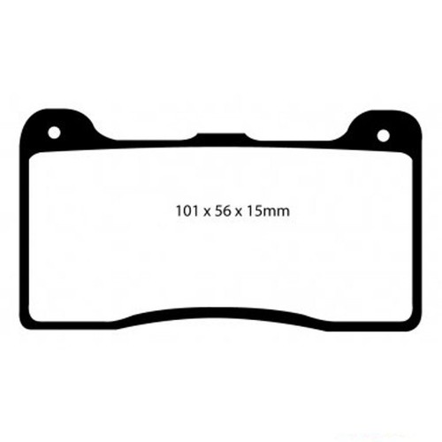 Ebc yellowstuff brake pads for - brake,
