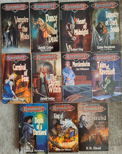 Rare lot 11x ravenloft - of,