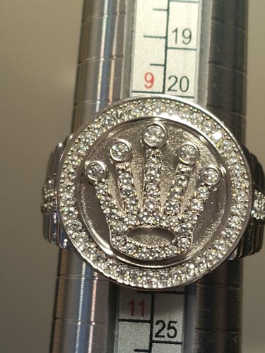 Sterling silver rolex inspired - silver, rolex-inspired