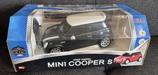 Nikko Mini Cooper S Black & White RC Radio Controlled Remote Control Model Car