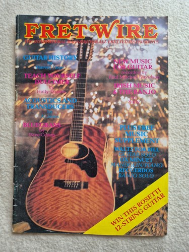 Vintage fretwire magazine - fretwire, nov