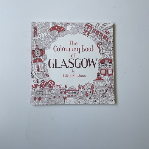 Colouring book glasgow - book, of