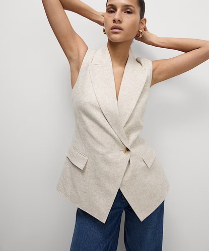 Linen suit bnwt - m&s,