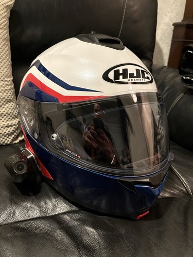 Hjc flip helmet brand - up, helmet.