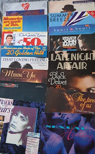 Joblot vinyl compilation s - joblot,