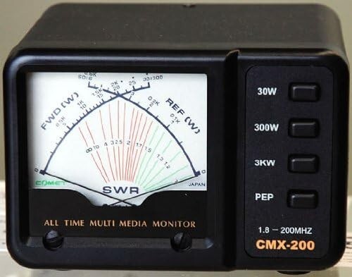 Comet cmx 200 swr power - swr, meter