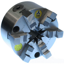 TOS 6 Jaw Self Centring Lathe Chuck 200mm Complete with Inside & Outside Jaws