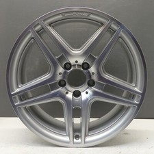 MERCEDES BENZ W204 C CLASS AMG 18" ALLOY WHEEL RIM OEM FRONT SILVER GENUINE X1