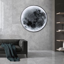 3D Moon Ceiling Lamp Dimmable