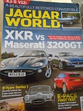 Jaguar World Feb 2018 XKR vs