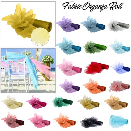 70cm organza fabric roll voile - 70cm,