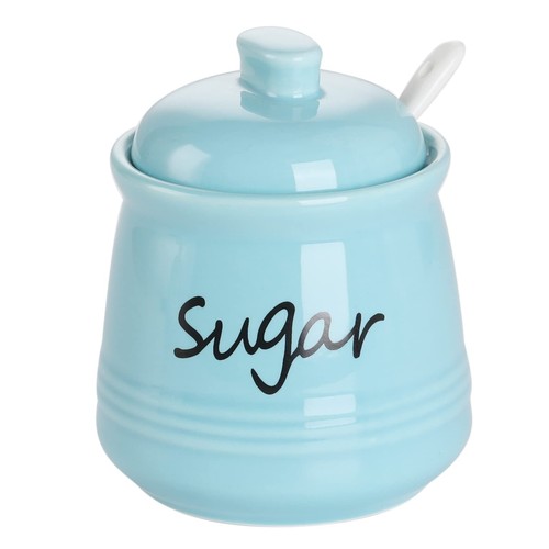 Ceramic sugar bowl - sugar, with
