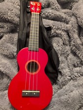 Mahalo Ukulele Red Wood 4