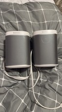 Sonos Play:1 Smart Wireless Speakers Dual Pack - Silver