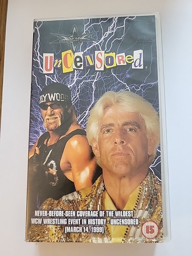 Wwf uncensored 1999 vhs - 1999,