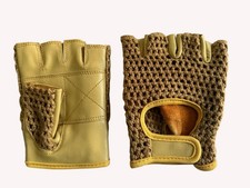 Leather Crochet Cycling /