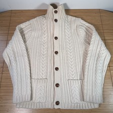 GAP Lambswool  Aran Cardigan