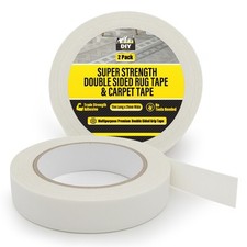 2-4 Double Sided Rug Gripper Tape 21mm x 15m Anti Slip Strong Adhesive Grip
