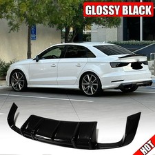 GLOSSY BLACK Rear Bumper