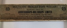 Multilith Molleton Roller Box  Addressograph-Multigraph Ltd London N. W. 2