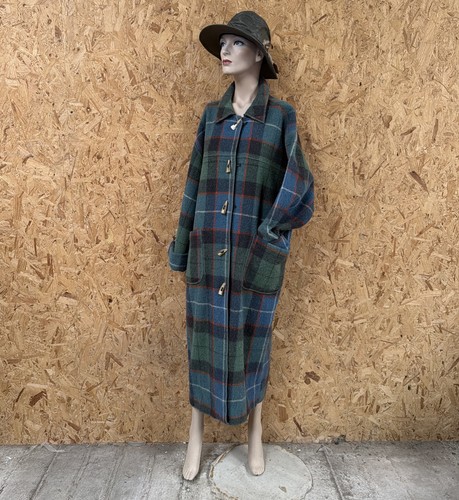 Gloverall tartan duffle coat - gloverall,