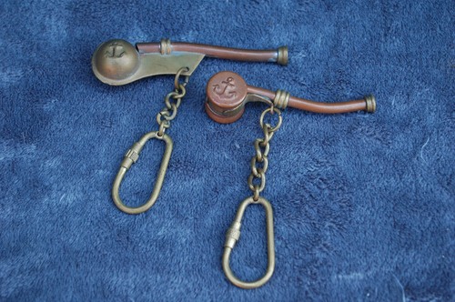 Pair brass and copper bosun - brass,