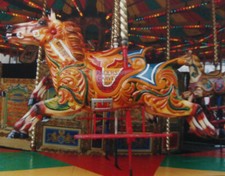 FAIRGROUND CAROUSEL HORSE RIDE