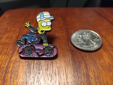 Bart Simpson hover board back