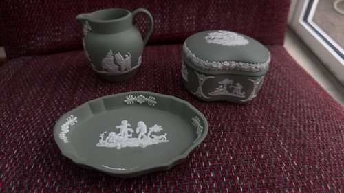 Wedgwood jasperware tinker box - wedgwood,