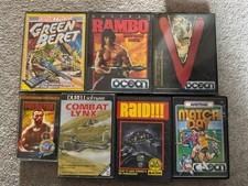 7x Amstrad CPC Games Bundle