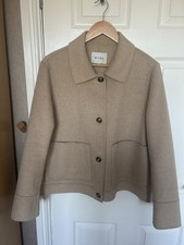 WYSE London Camel Wool Mix Jacket/Coat Excellent Condition Size 14
