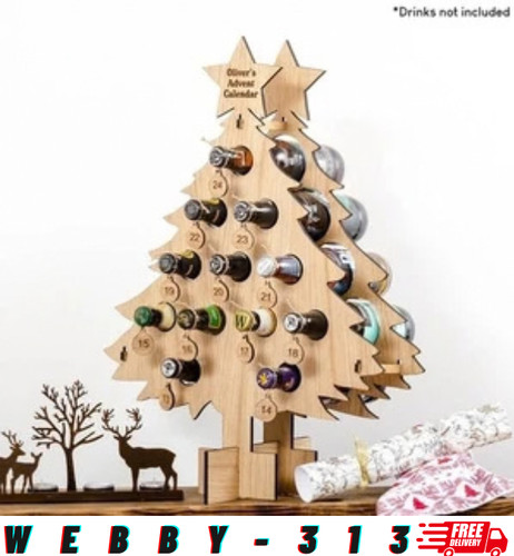 Wooden christmas advent - wooden,