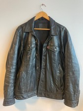 Levis Black Buffalo Leather