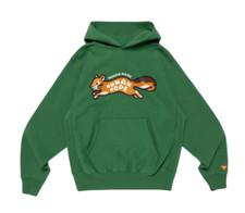 HUMAN HOPE GREEN HEAVYWEIGHT HOODIE BTS HUMAN MADE J-Hope  LARGE SIZE