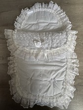Baby’s White Fancy Foot Muff