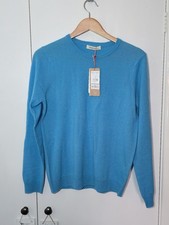 Woolovers Blue Wool Cashmere