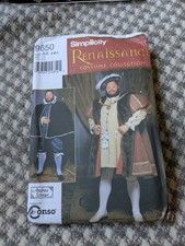 Simplicity Renaissance Costume