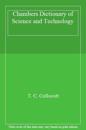 Chambers dictionary science - chambers, of