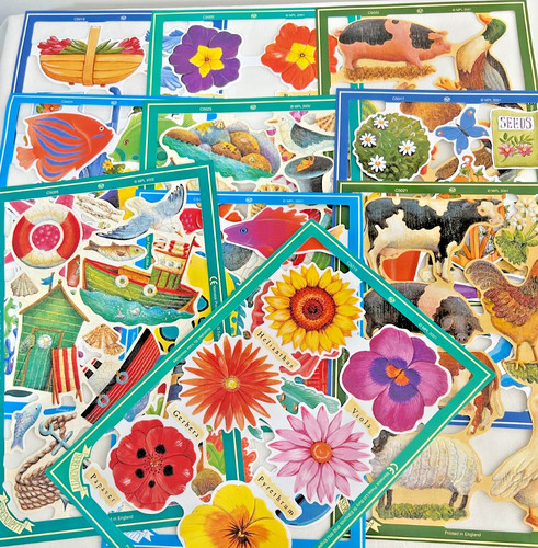 Decoupage lithograph vintage - lithograph,