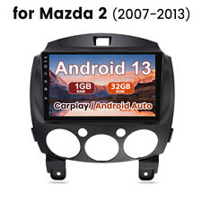 For Mazda 2 2007-2013 9" Android 13 Car Stereo Radio GPS Sat Nav Carplay WIFI BT
