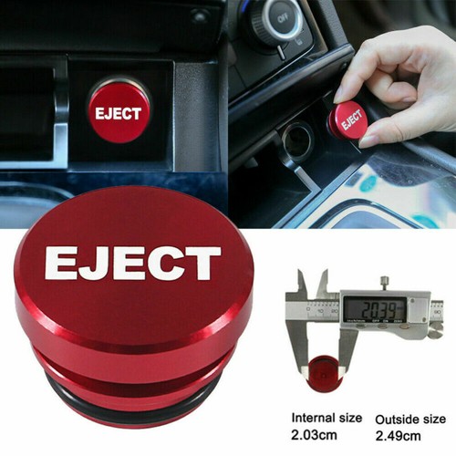 Red eject button suv - red,