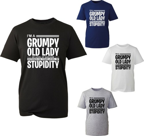 Grumpy old lady shirt my - i'm, t-shirt