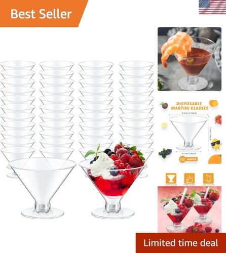 Pcs plastic martini - oz,