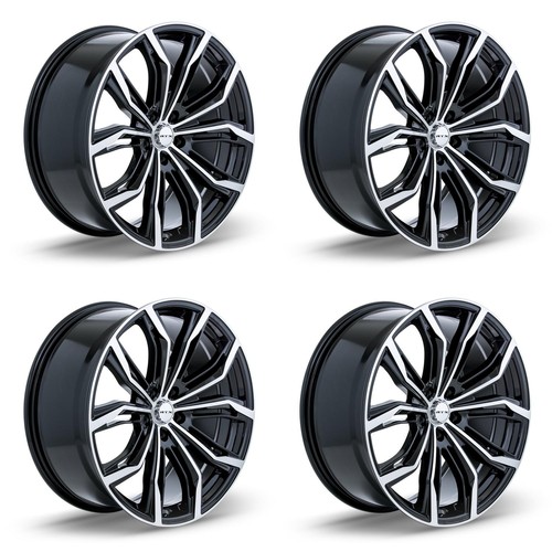 Set black machined - black,