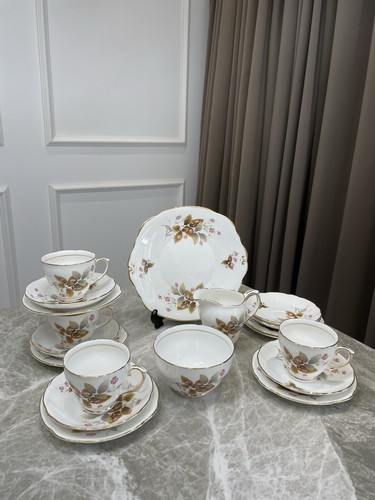 Duchess bone china tea set - bone,