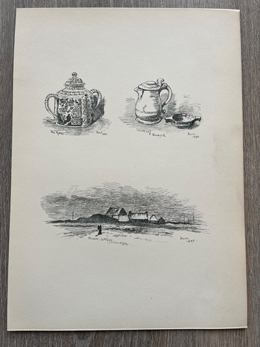 1881 print tea urn tankard - print,