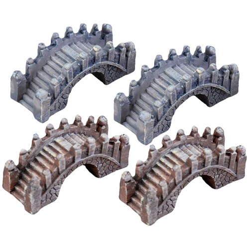 4pcs durable resin miniature - 4pcs,